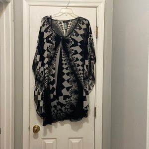 wing dress very slimming